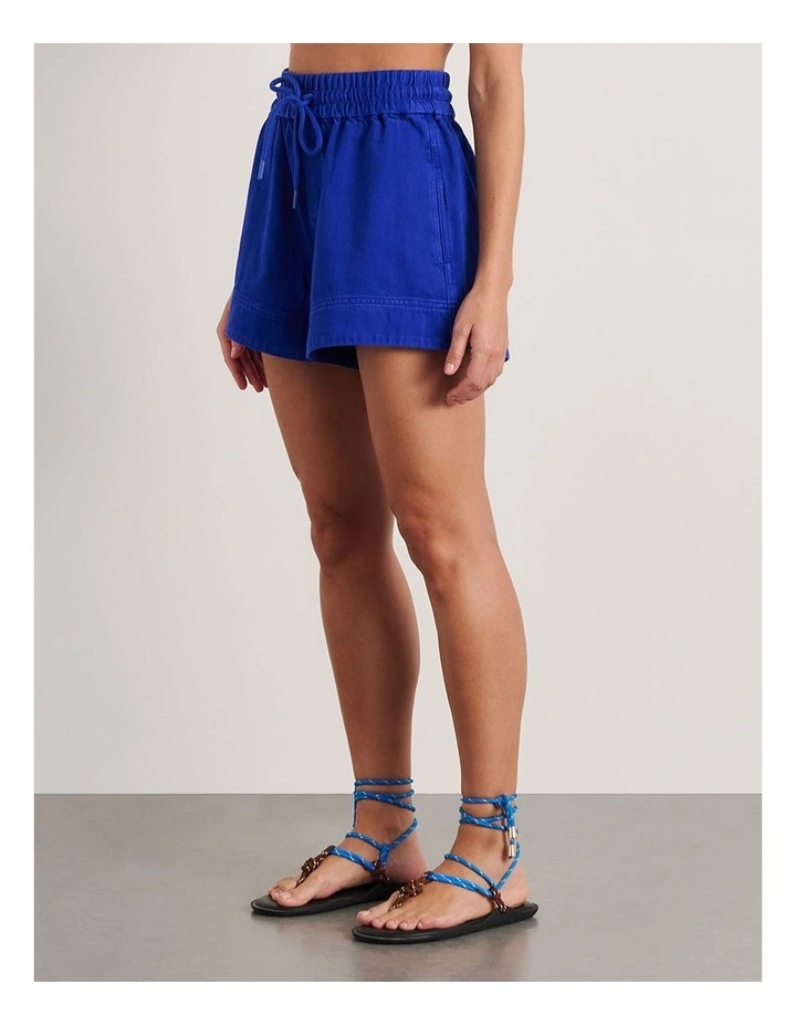 Loe Denim Pull On Short image 3