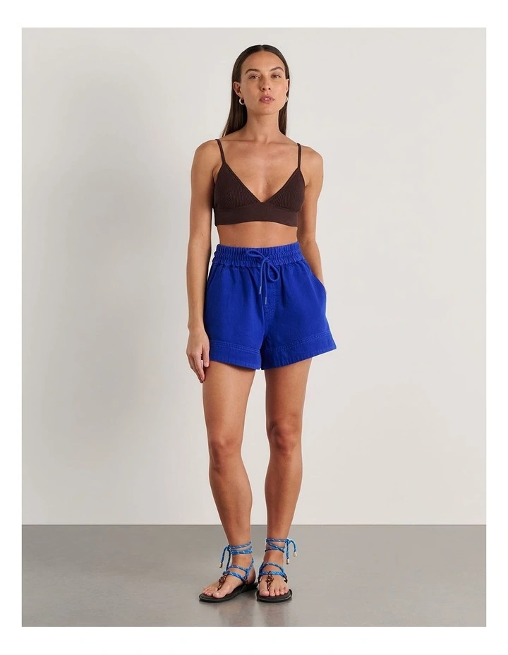 Loe Denim Pull On Short image 6