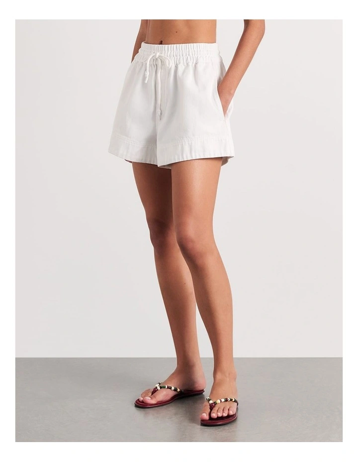 Loe Denim Pull On Short image 3