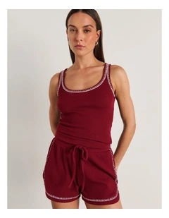 Celina Blanket Stitch Tank
