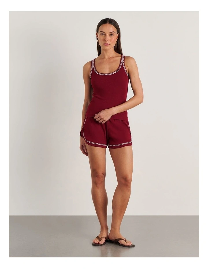Celina Blanket Stitch Tank image 4