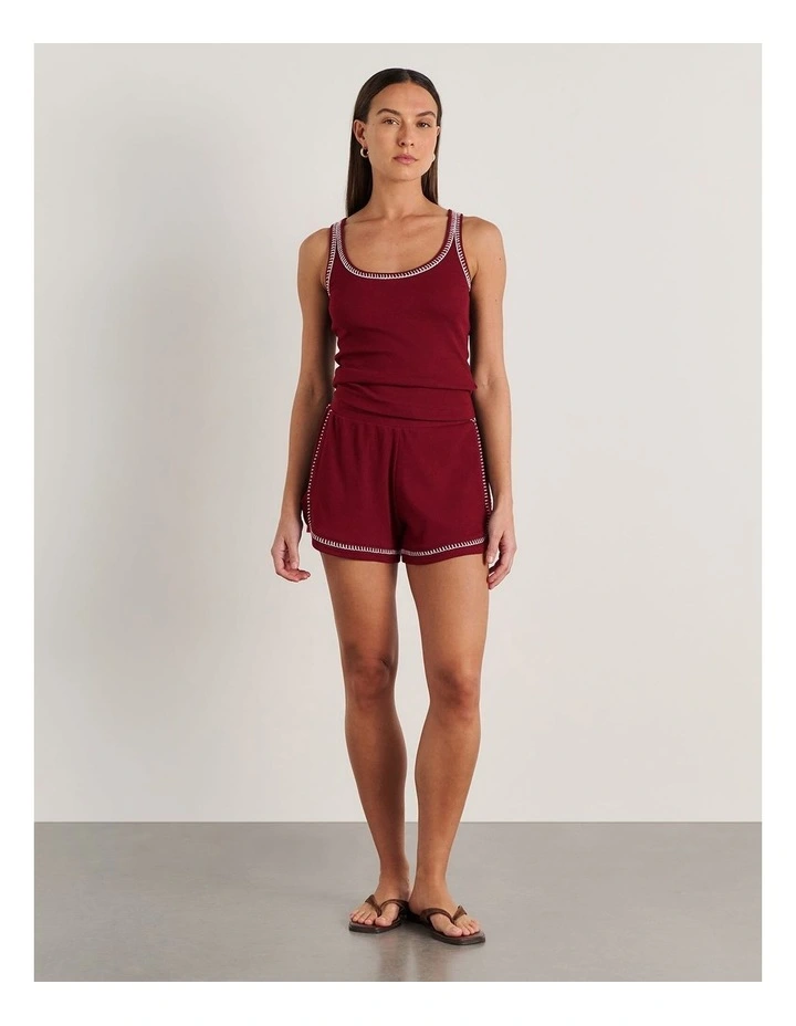 Celina Blanket Stitch Tank image 6