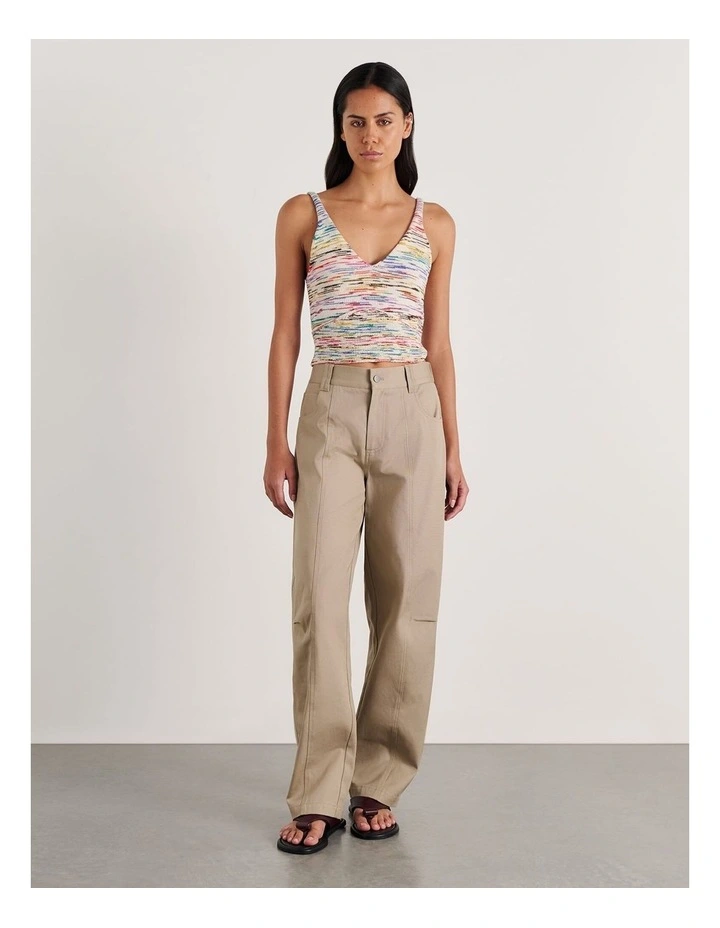 Pia Canvas Barrel Pant image 4