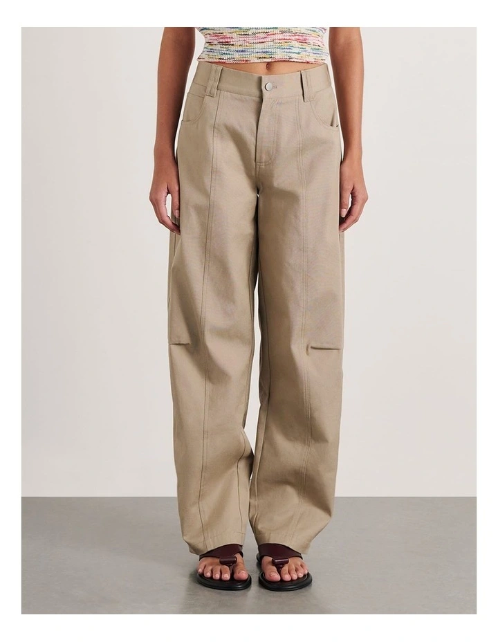 Pia Canvas Barrel Pant image 5