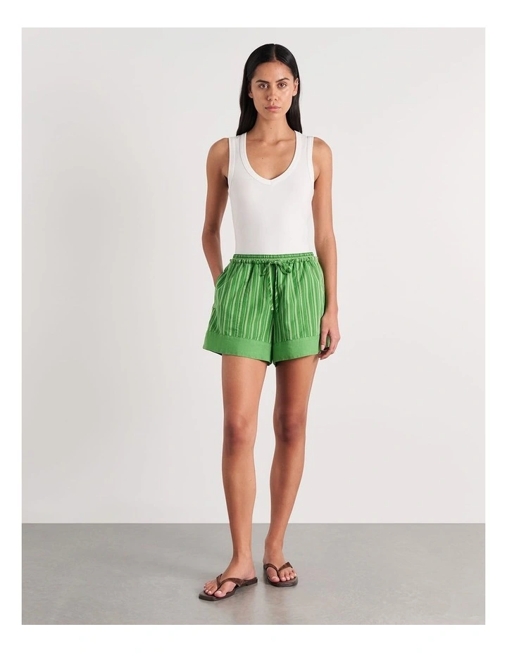 Etta Stripe Short image 4