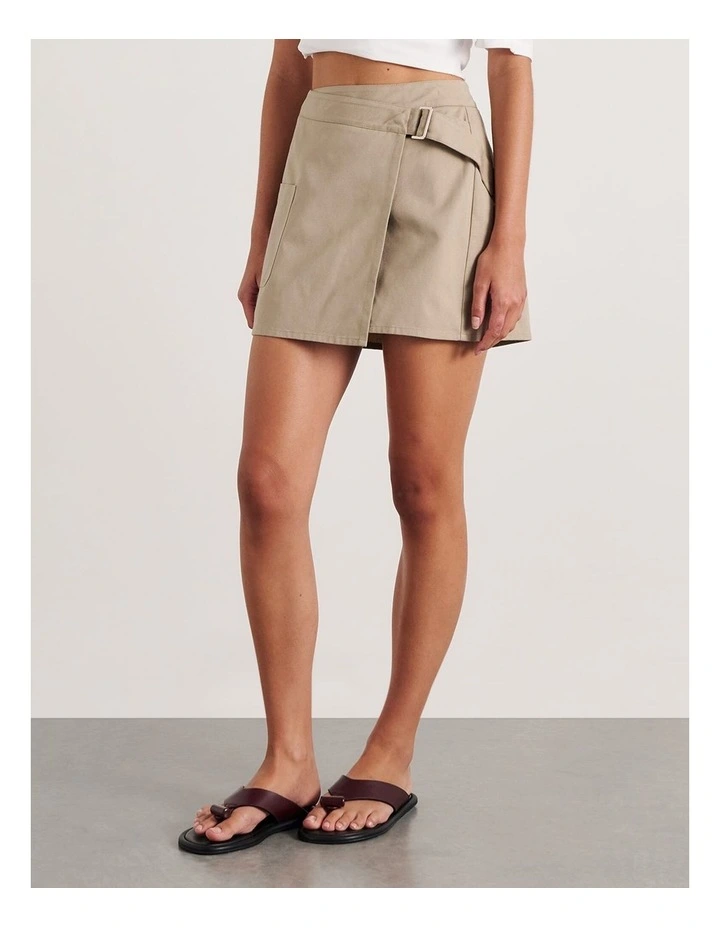 Pia Canvas Wrap Skirt image 3