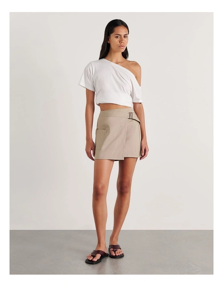 Pia Canvas Wrap Skirt image 4
