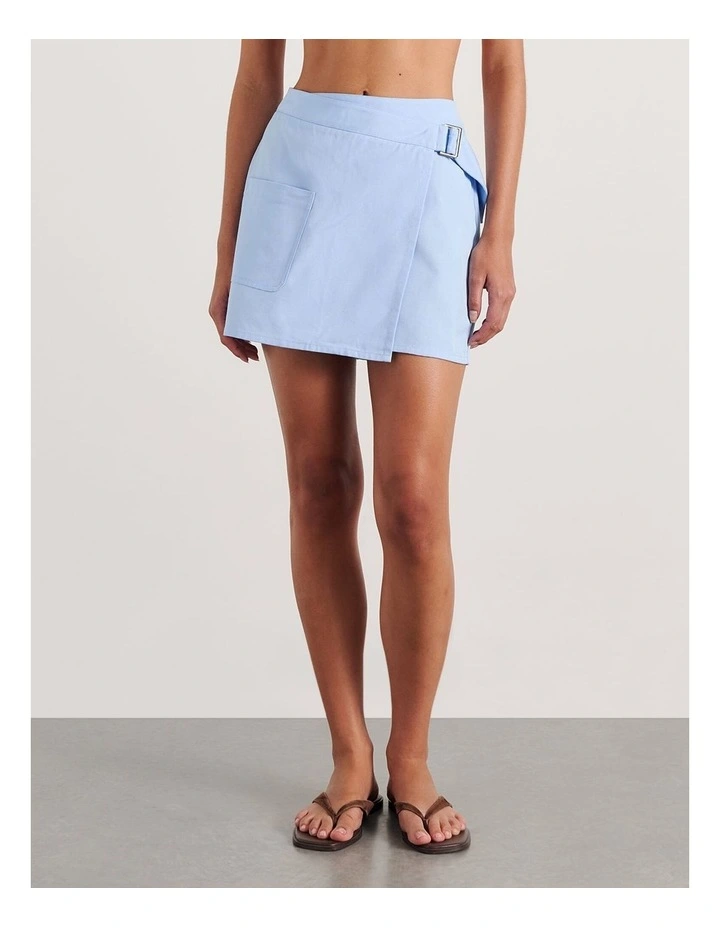 Pia Canvas Wrap Skirt image 5