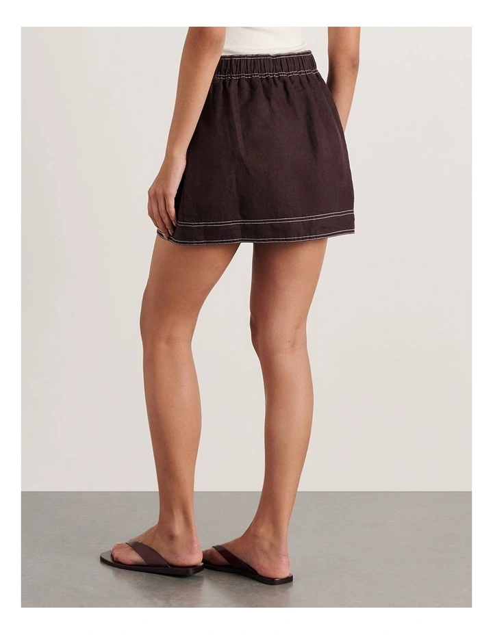 Gigi Linen Skort image 2