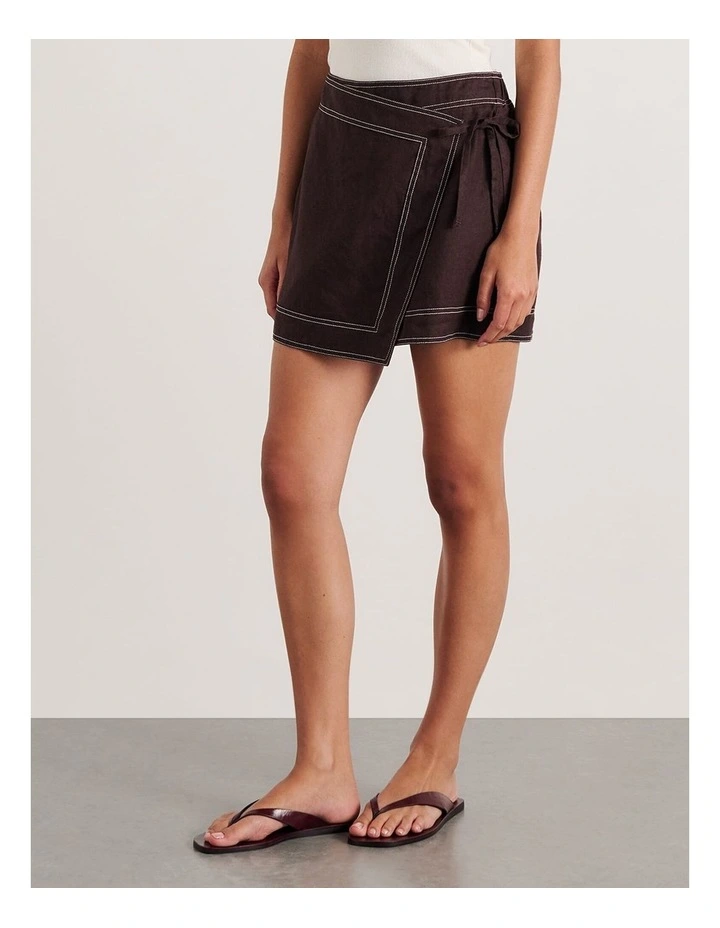 Gigi Linen Skort image 3