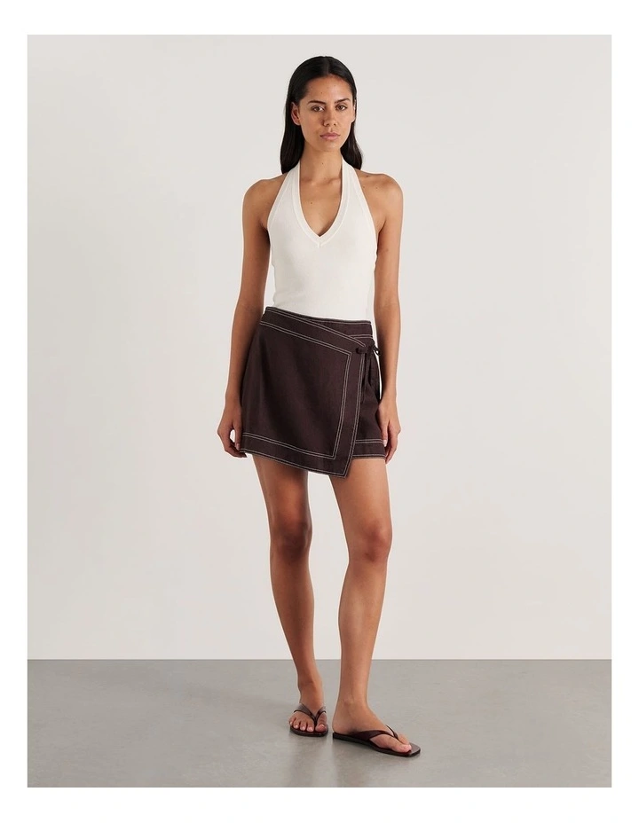 Gigi Linen Skort image 4