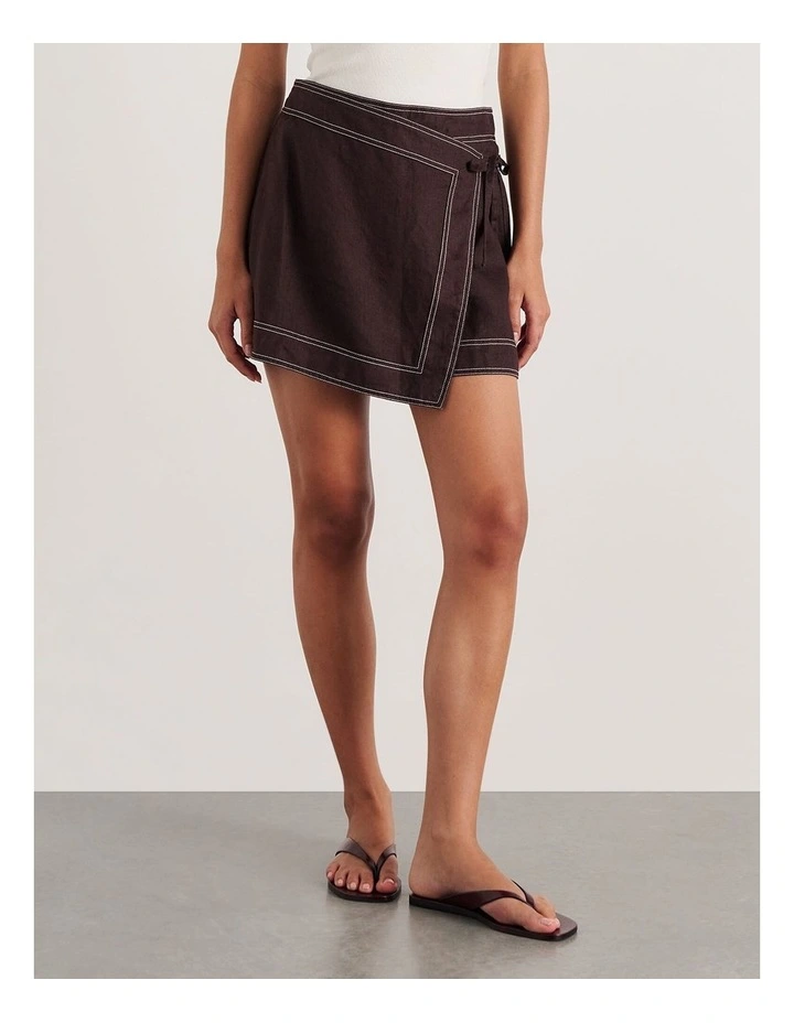 Gigi Linen Skort image 5