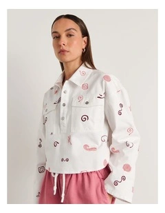 Bowie Crop Shirt