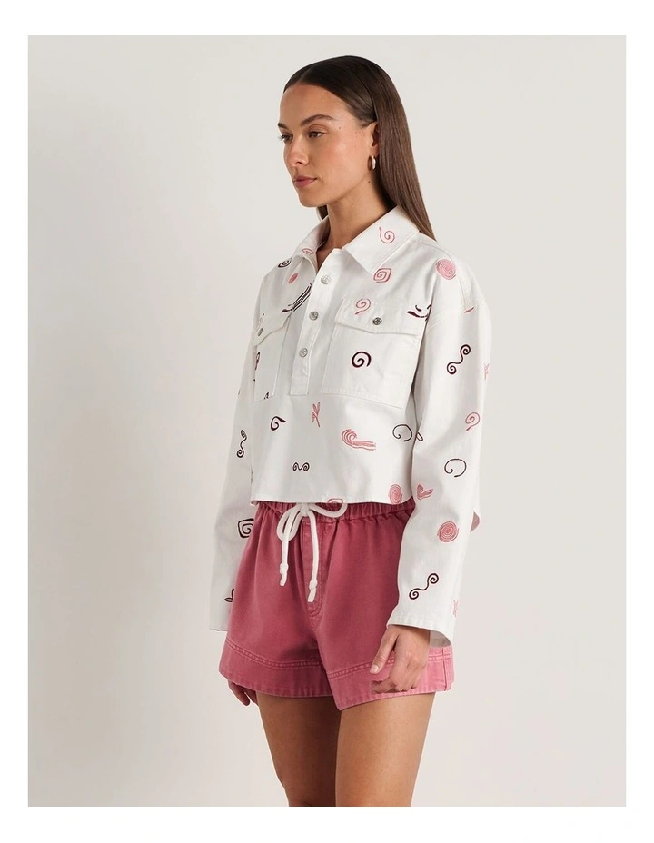 Bowie Crop Shirt image 3