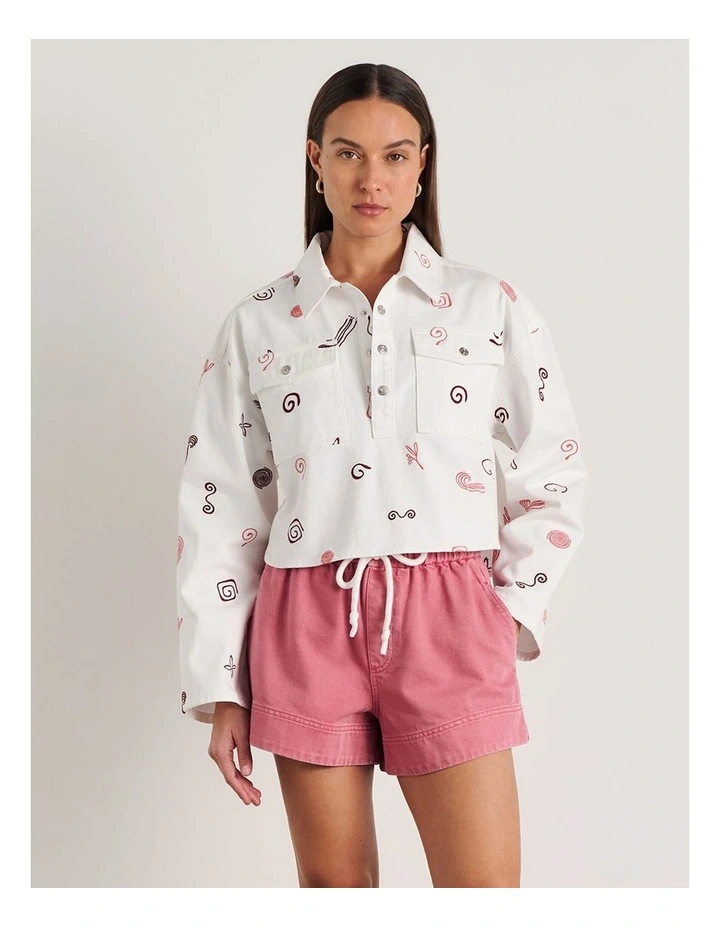 Bowie Crop Shirt image 5