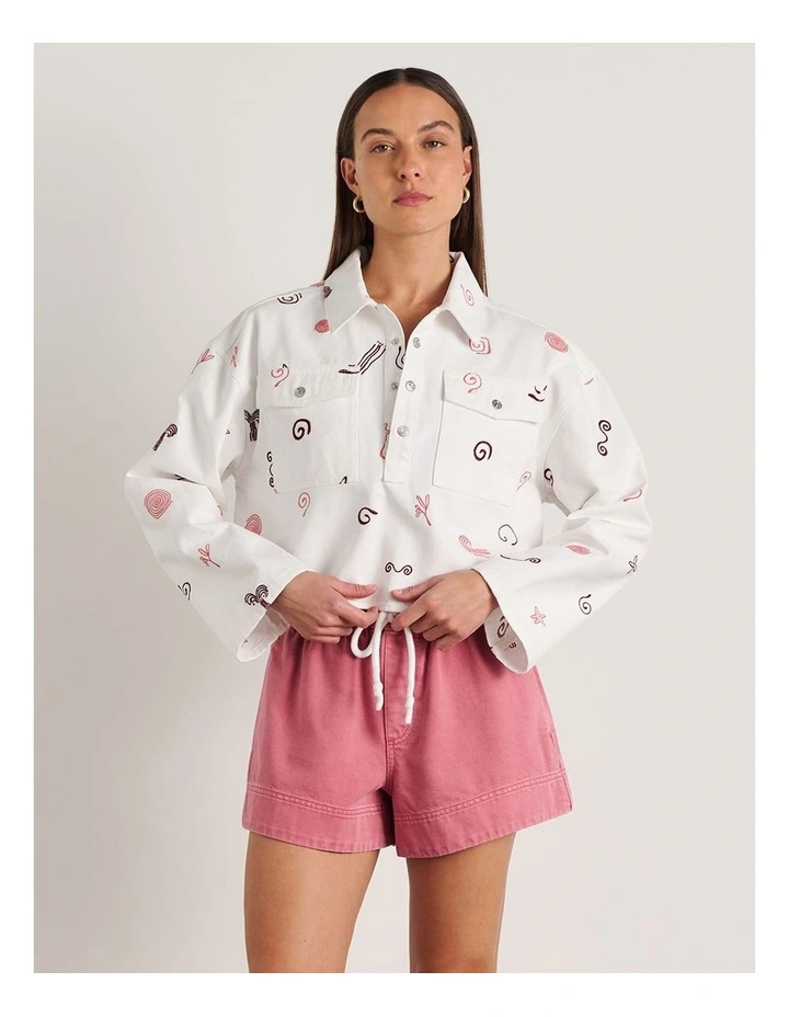 Bowie Crop Shirt image 6