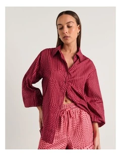 Ania Spot Long Sleeve Shirt