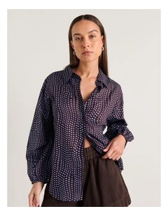 Ania Spot Long Sleeve Shirt