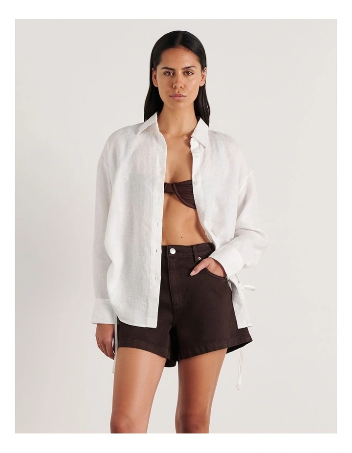 Zuri Side Tie Shirt image 1