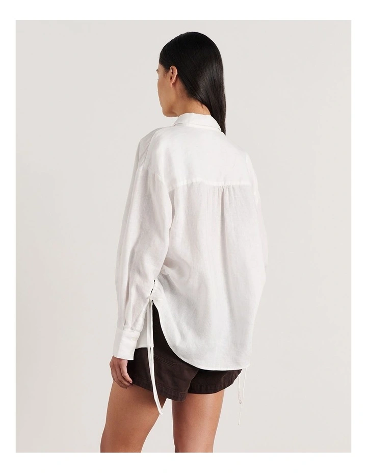 Zuri Side Tie Shirt image 2
