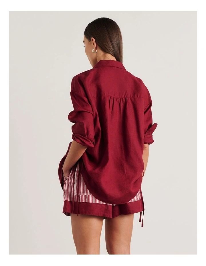 Zuri Side Tie Shirt image 2
