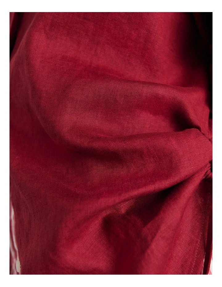Zuri Side Tie Shirt image 7