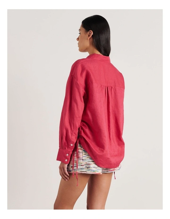 Zuri Side Tie Shirt image 2