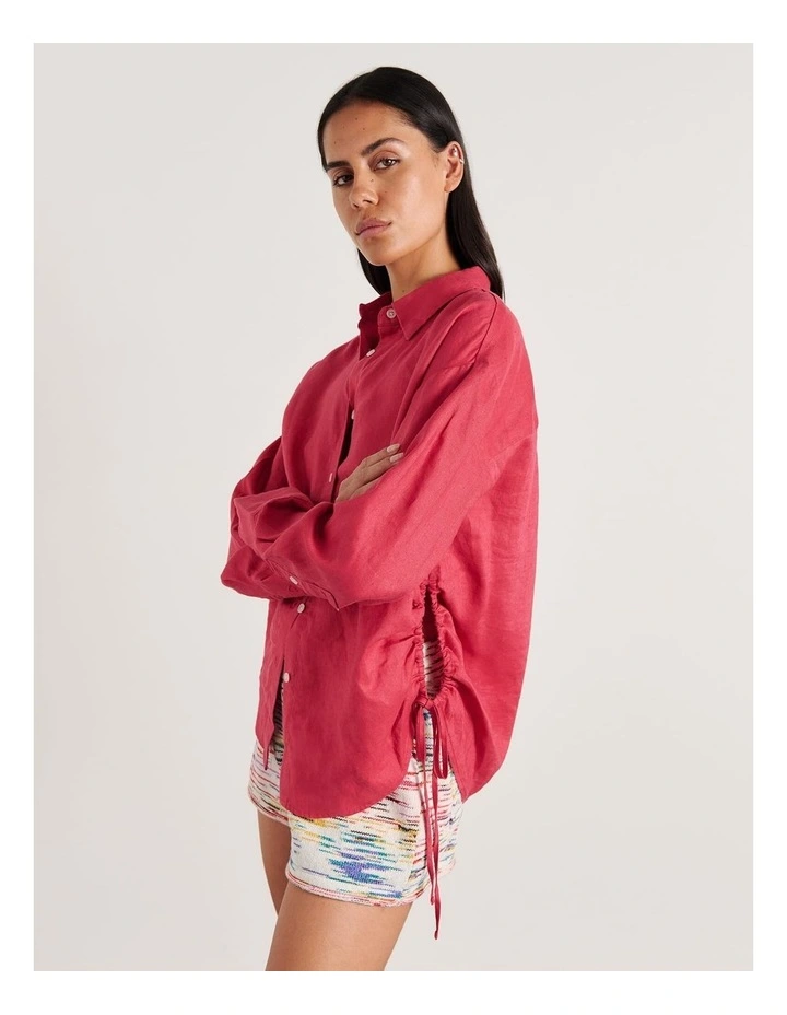 Zuri Side Tie Shirt image 3
