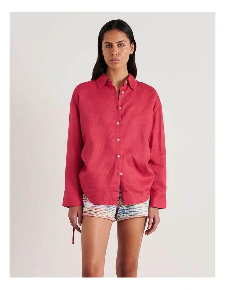 Zuri Side Tie Shirt image 5