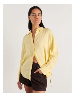 Zuri Side Tie Shirt