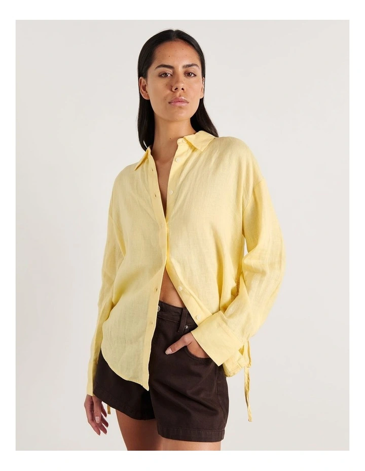Zuri Side Tie Shirt image 1