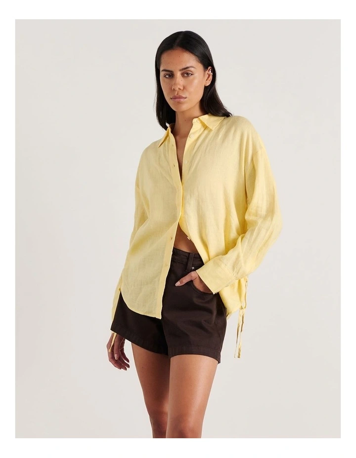 Zuri Side Tie Shirt image 3
