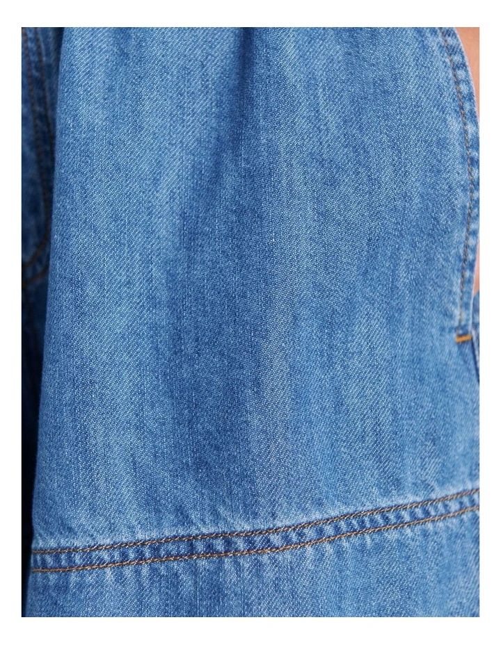 Loe Denim Pull On Short image 7