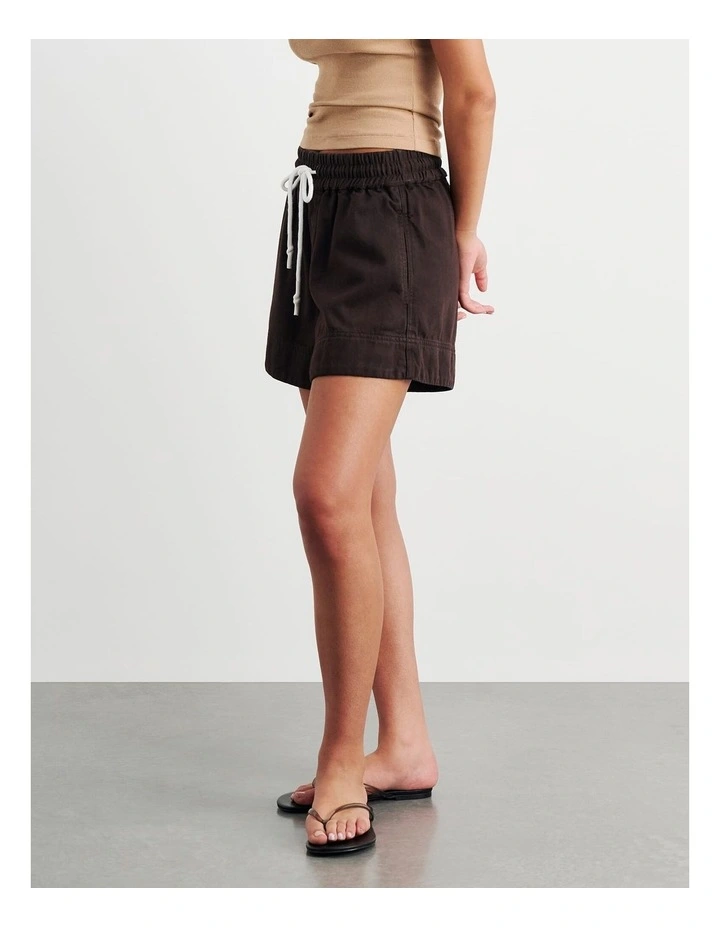 Loe Denim Pull On Short image 3