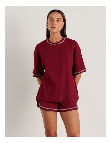 Burgundy colour