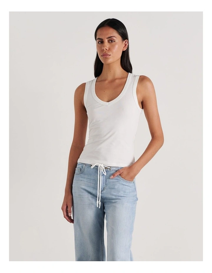 Dakota V Neck Tank image 5