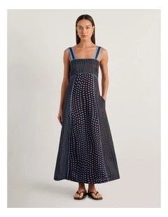 Ania Spot Midi Dress