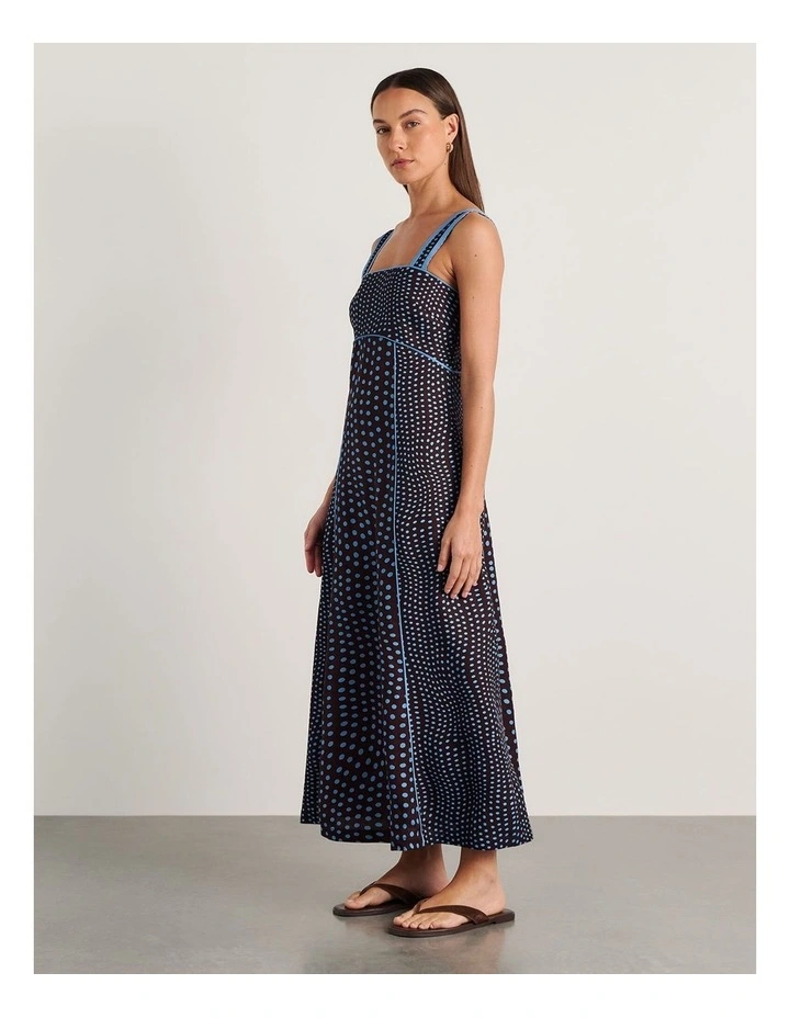 Ania Spot Midi Dress image 3