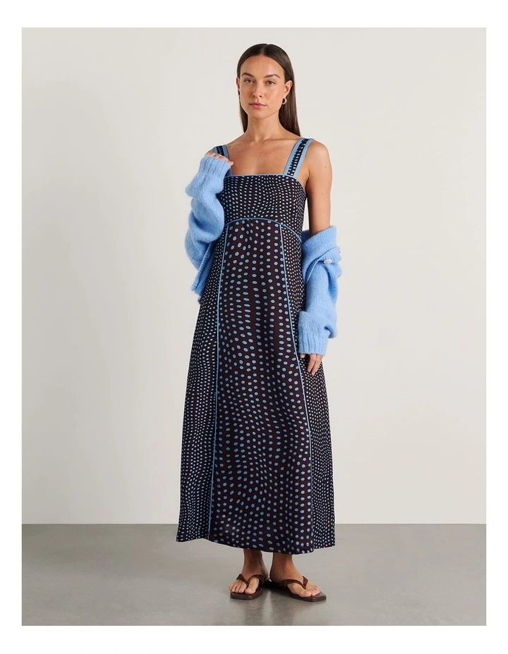 Ania Spot Midi Dress image 5