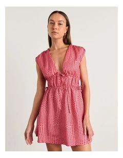 Ania Tie Mini Dress