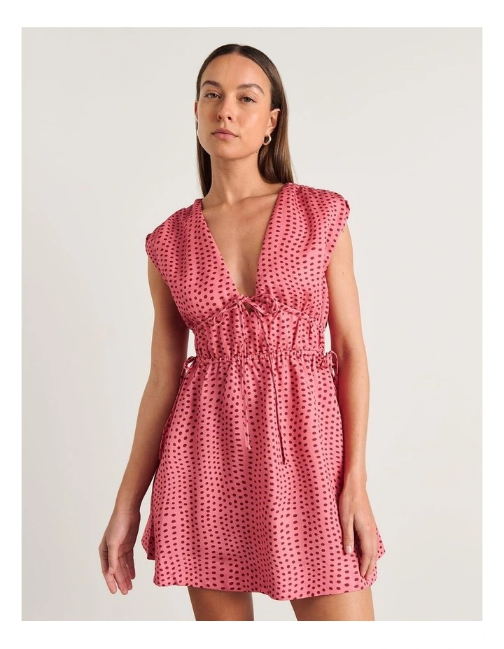 Ania Tie Mini Dress image 1