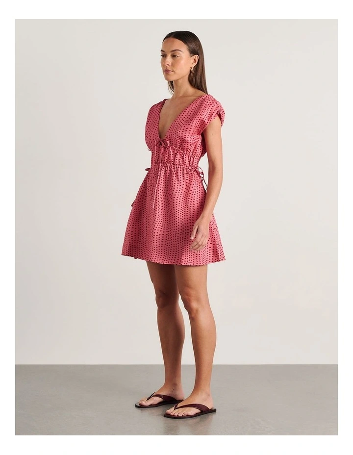Ania Tie Mini Dress image 3