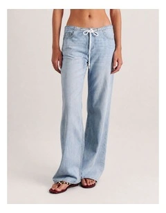 Loe Tie Waist Jean