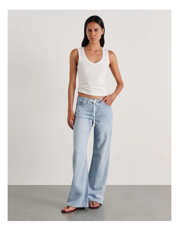 Loe Tie Waist Jean image 4