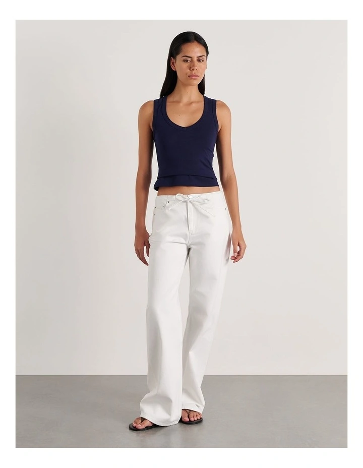Carrie Tie Waist Jean image 4