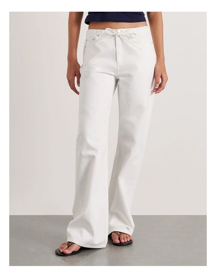 Carrie Tie Waist Jean image 5
