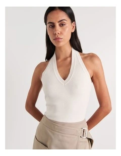 Lydia Halter Neck Top