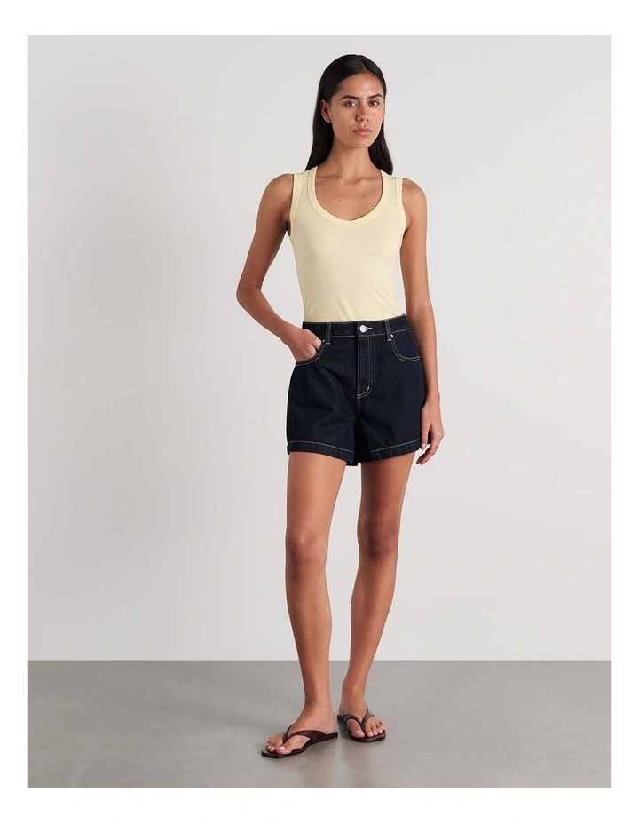 Carrie Denim Short image 4