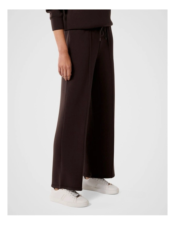 Tiana Wide Leg Track Pant in Brown image 3