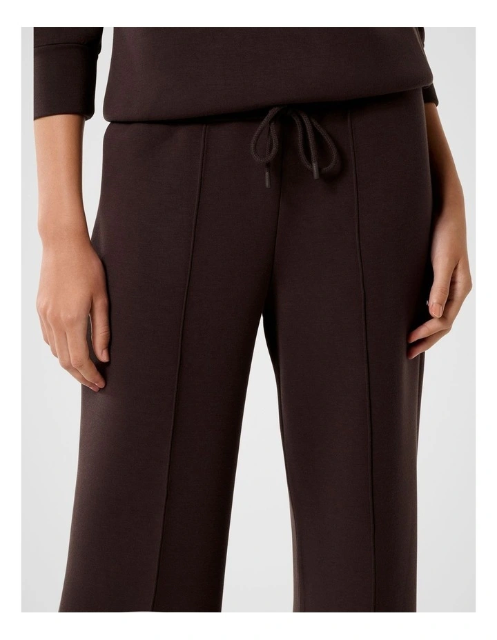 Tiana Wide Leg Track Pant in Brown image 4